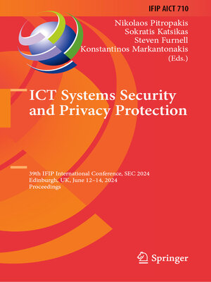 cover image of ICT Systems Security and Privacy Protection
